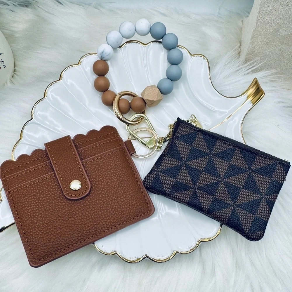 Double Joy Wallet Wristlet Style D